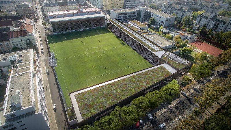  Baustart für neues Sportclub-Stadion im Sommer: "Werden ein schönes und nachhaltiges Stadion umsetzen"