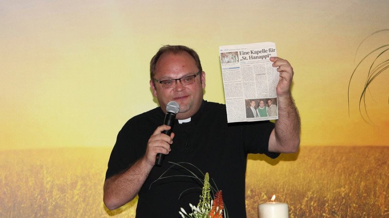  Rapid-Pfarrer Christoph Pelczar erklärt Obmannschaft bei FAK-Kooperationsklub Stripfing