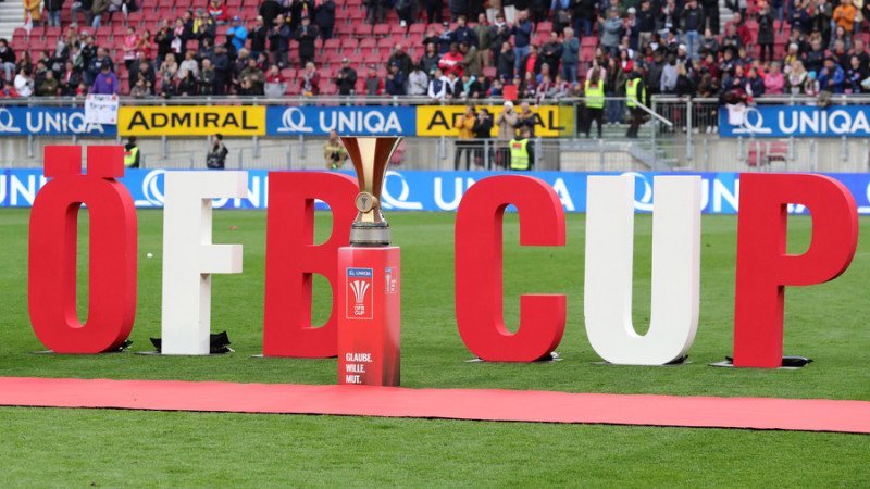  ÖFB-Cup Halbfinale: RB Salzburg trifft auf Sturm Graz, SK Rapid auf Leoben