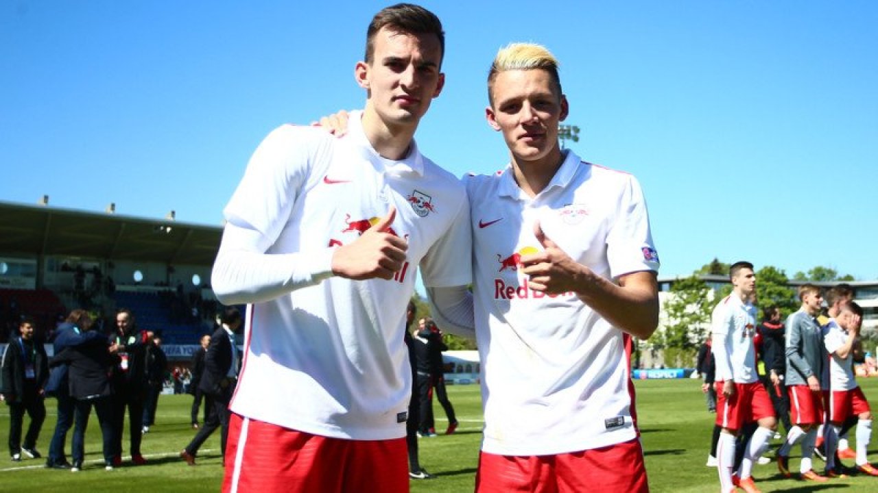 Mërgim Berisha (links) mit Hannes Wolf (rechts)