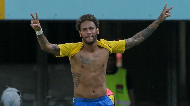 Bangen um Neymar