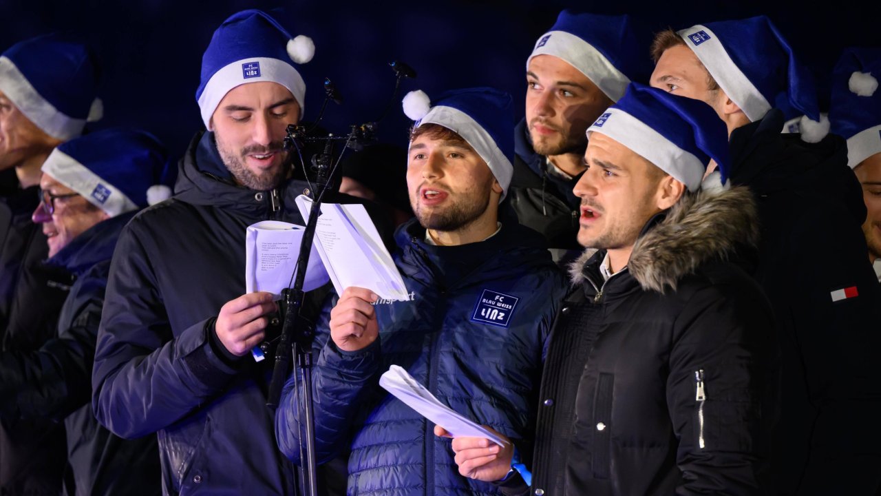 Weihnachten verbringt Blau-Weiß Linz vor dem LASK.