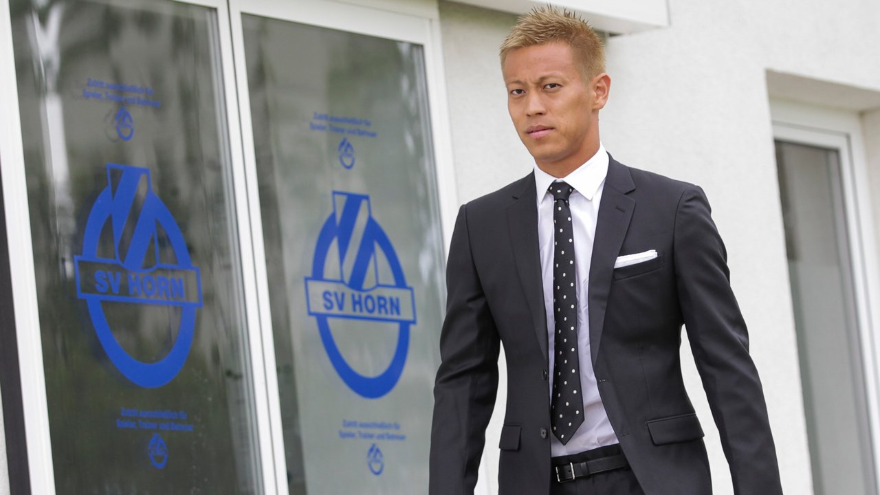 Der japanische Superstar Keisuke Honda hatte mit Horn große Pläne