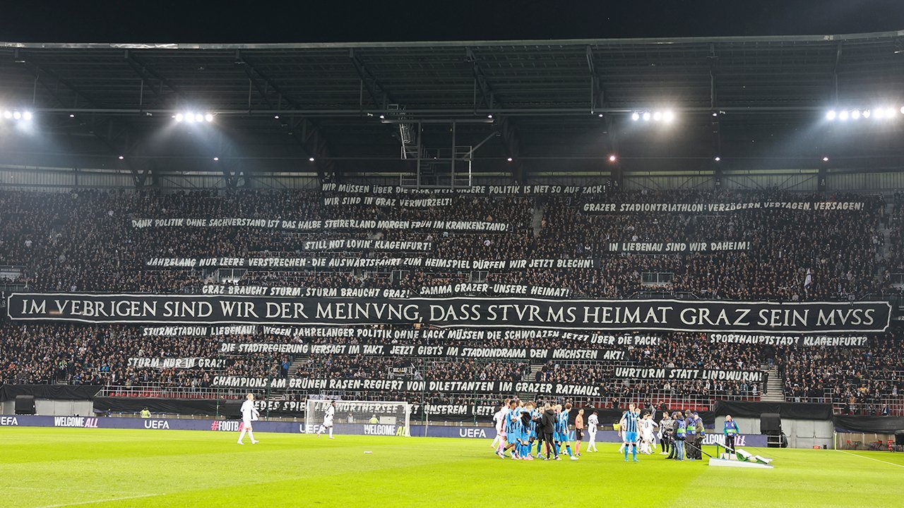 Mit den Fahrten nach Klagenfurt konnten sich die Sturm-Fans nie anfreunden