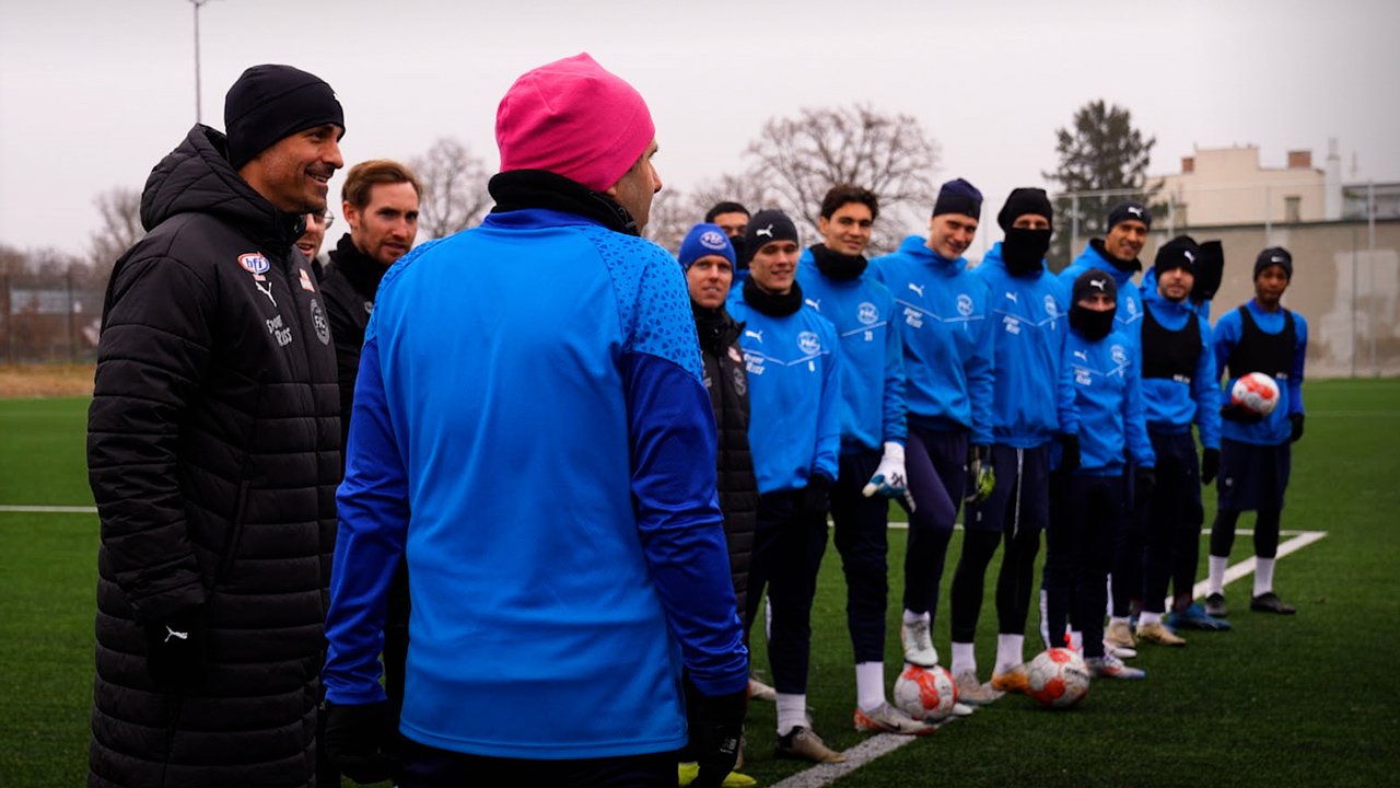 Mittrainieren mit Fußballprofis: Ein Selbstversuch